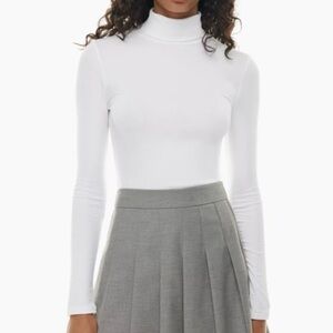 Aritzia Sunday Best Freshman Turtleneck - White (XXS)